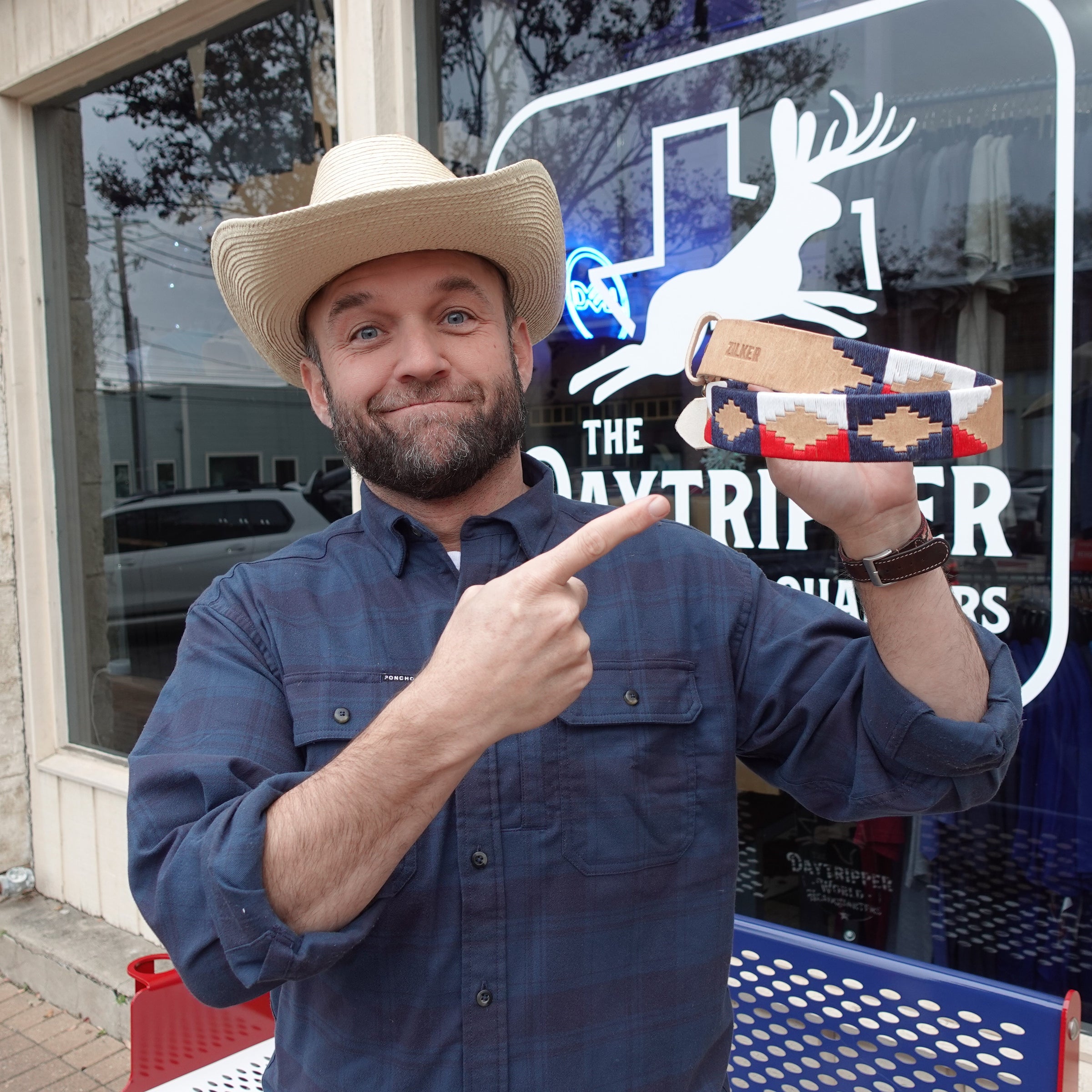 Tx Flag Daytripper Belt by Zilker Belts | THE DAYTRIPPER