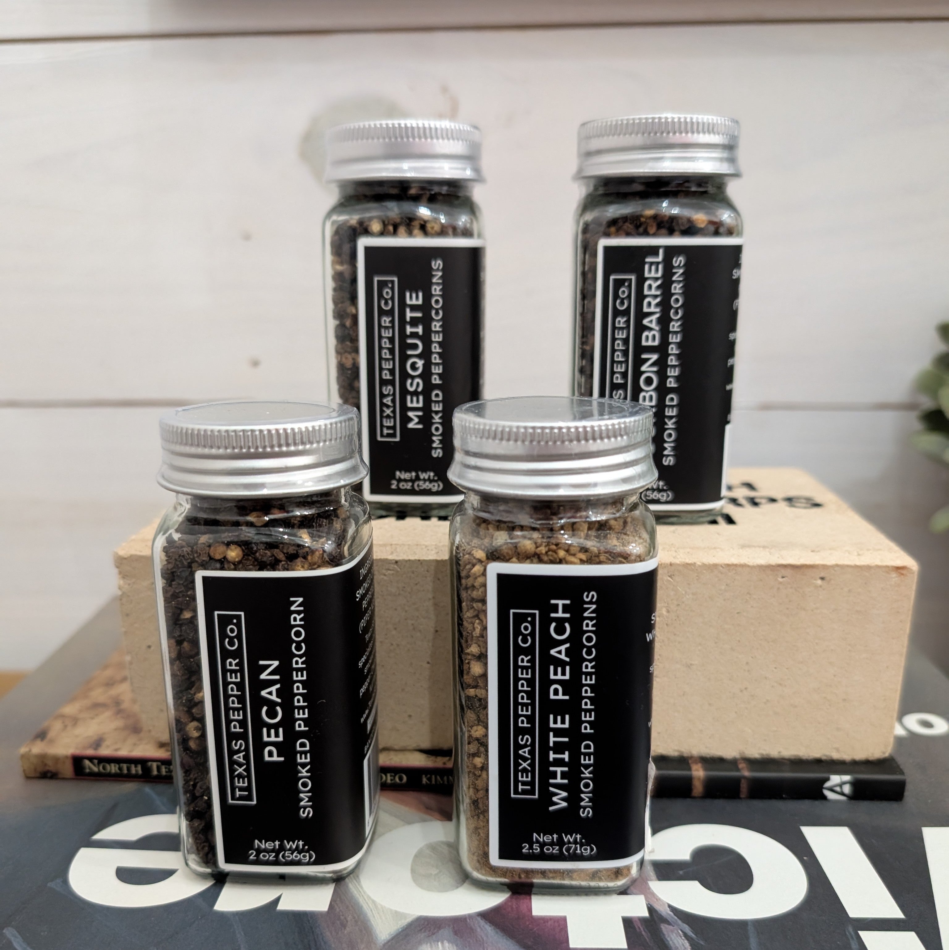 Texas Salt Co Smoked Salts & Peppercorns | THE DAYTRIPPER