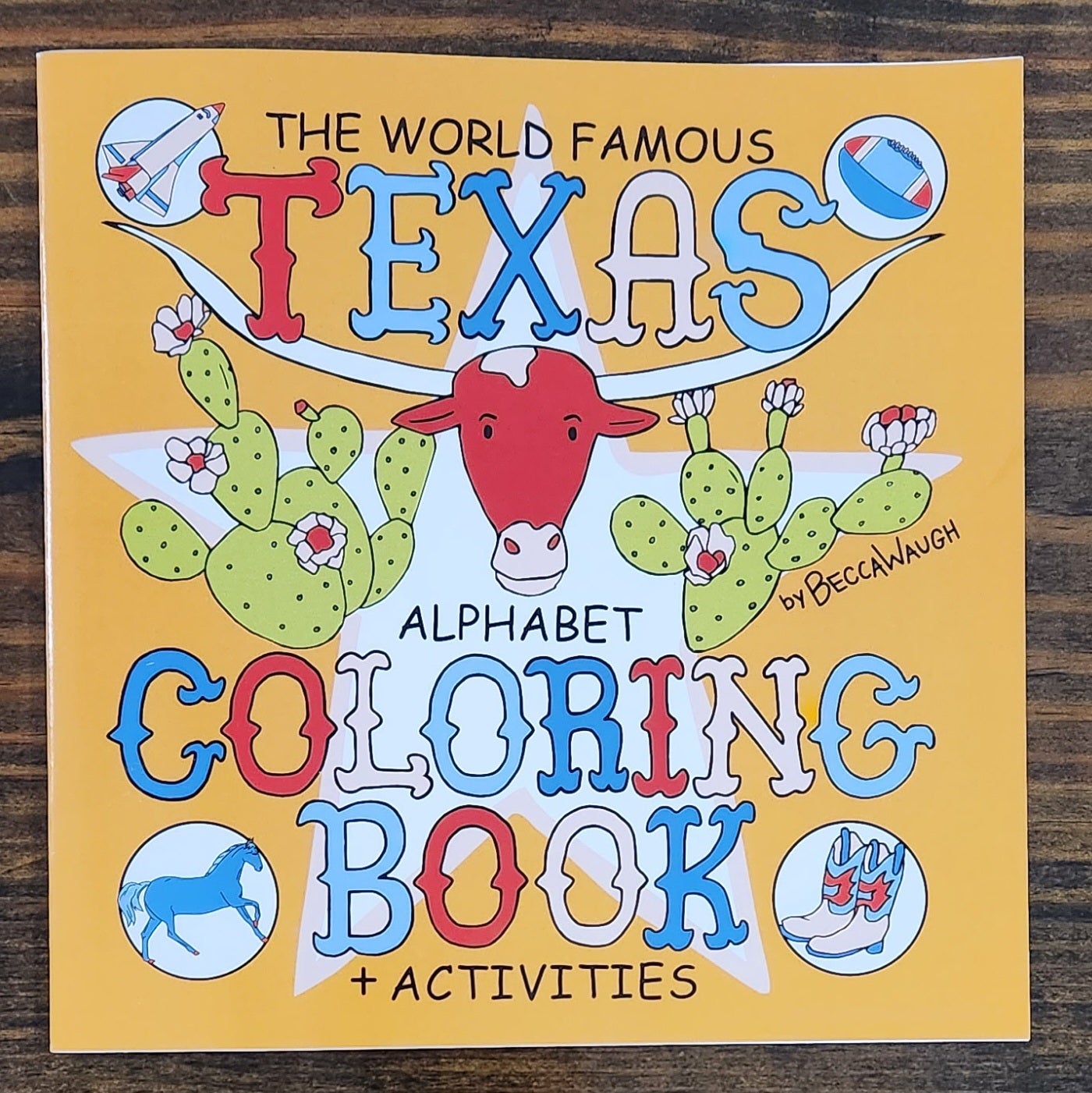 Texas alphabet coloring book the daytripper